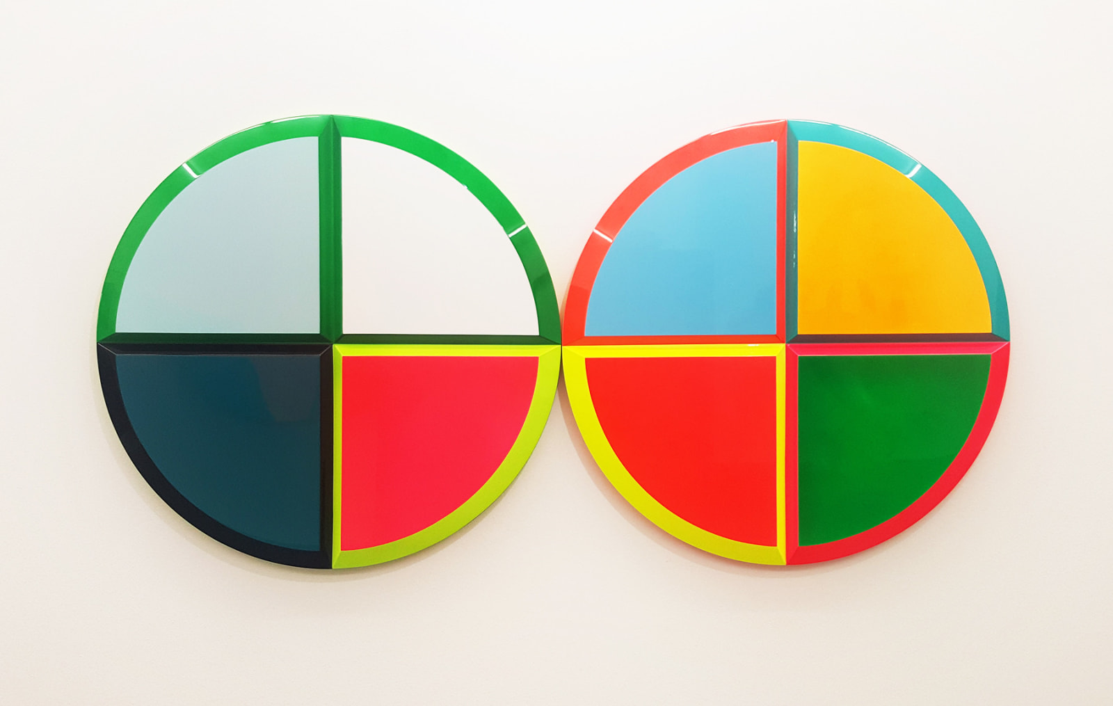 Beverly Fishman, Untitled (Double Dose), 2015