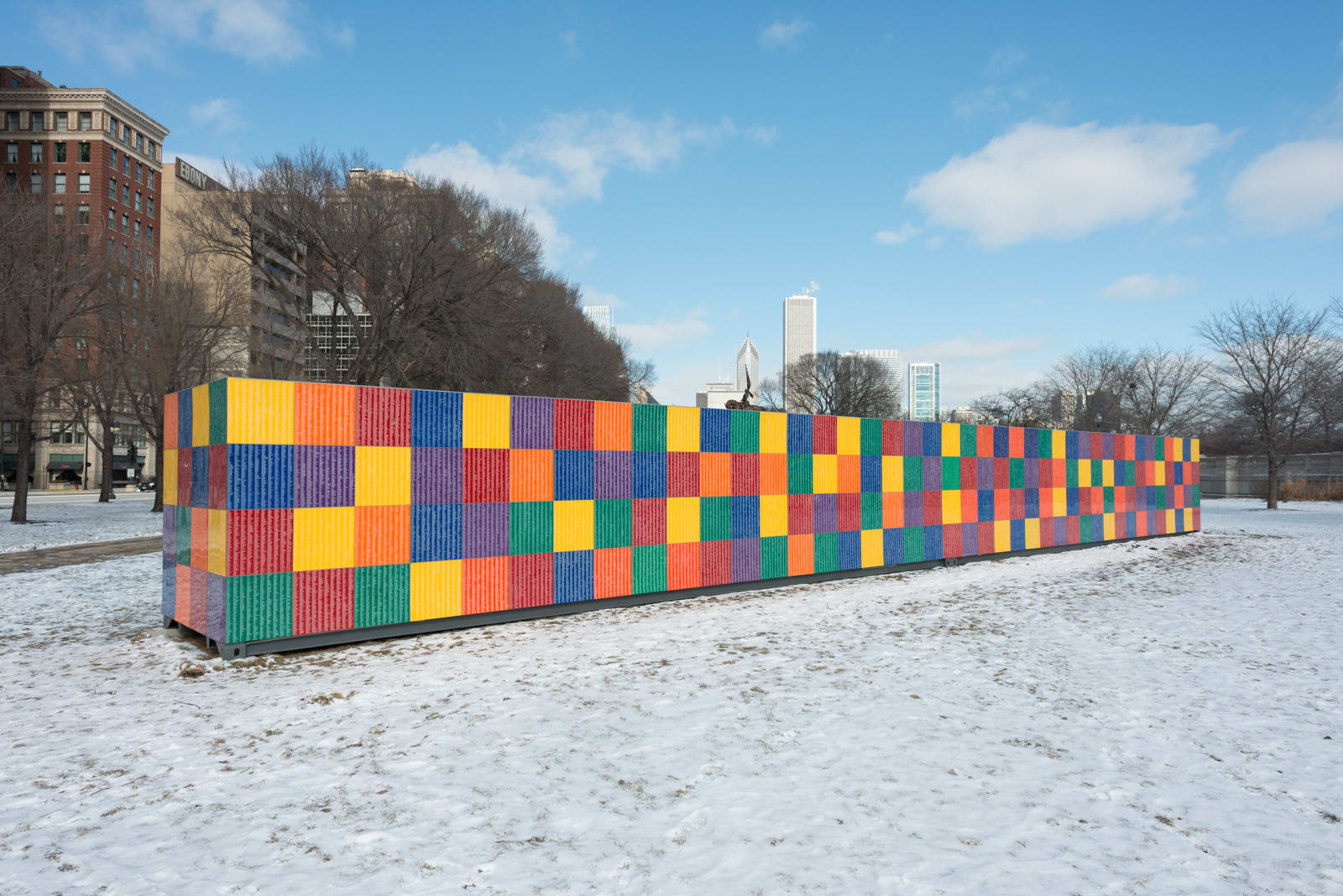 Tony Tasset, Artist Monument, 2014