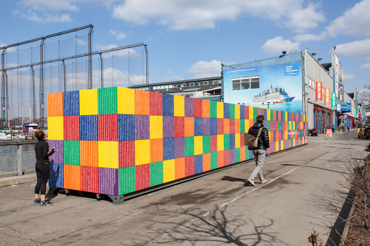 Tony Tasset, Artist Monument, 2014