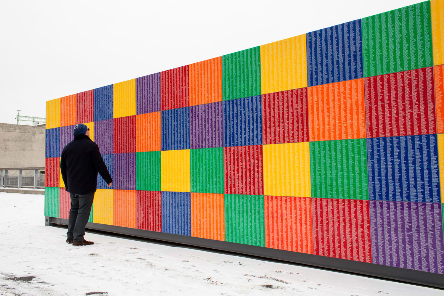 Tony Tasset, Artist Monument, 2014