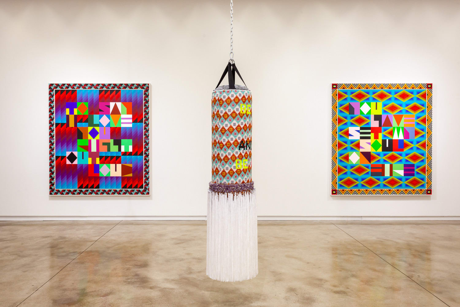 Jeffrey Gibson, CAN YOU FEEL IT, 2019