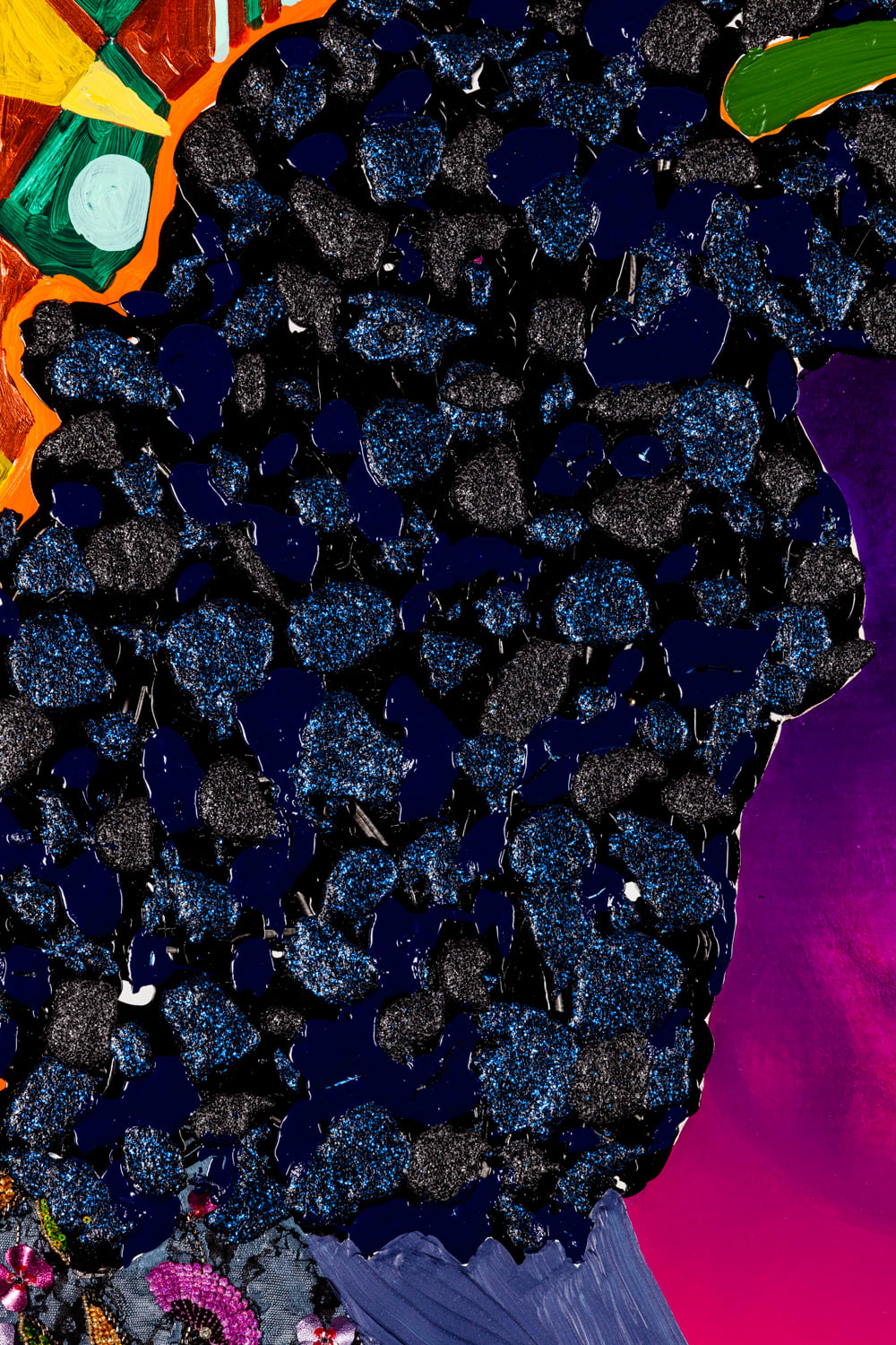 Devan Shimoyama, Grandmother's Blessing, 2019