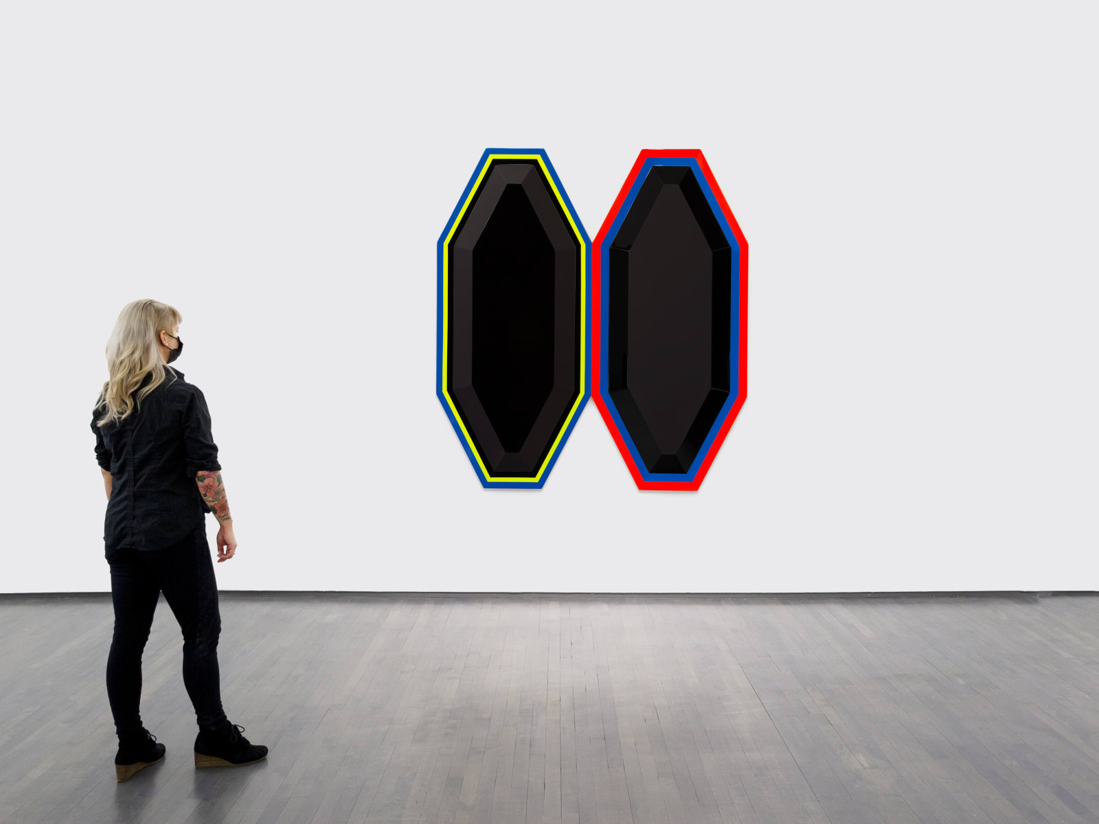 Beverly Fishman, Untitled (Double Pain), 2018