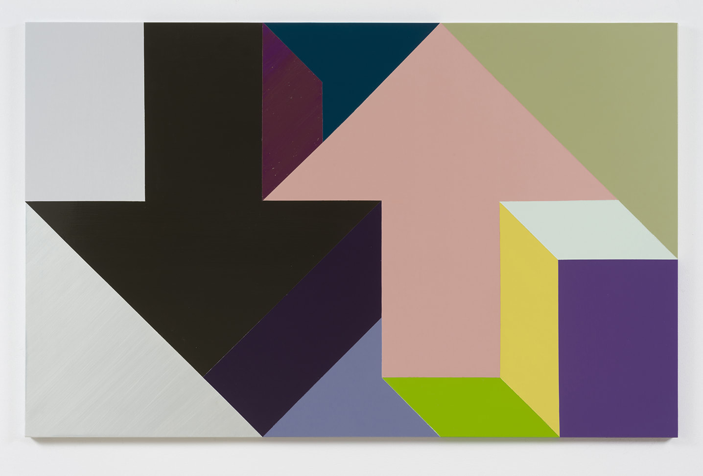 Tony Tasset, Arrow Painting 68, 2016