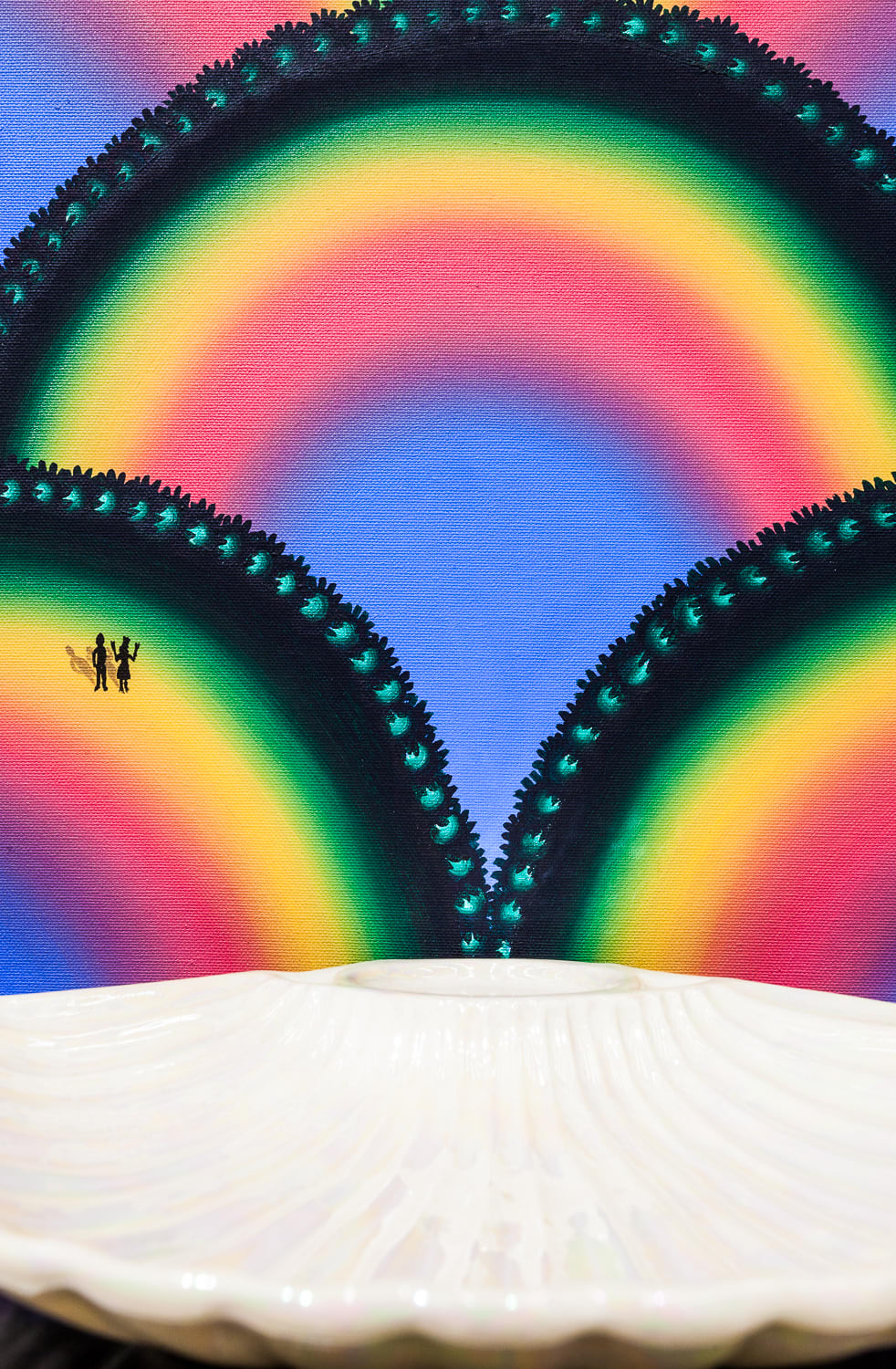 Roger Brown, Virtual Still Life #23: Midnight Ride of Paul Revere, 1996