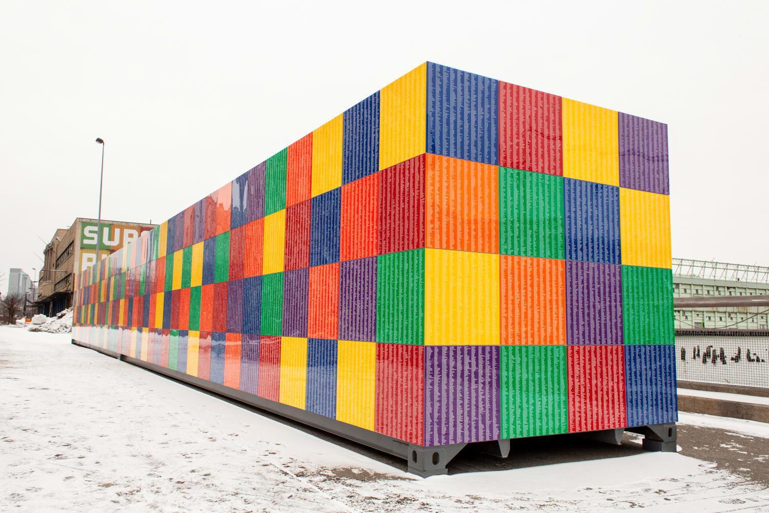 Tony Tasset, Artist Monument, 2014