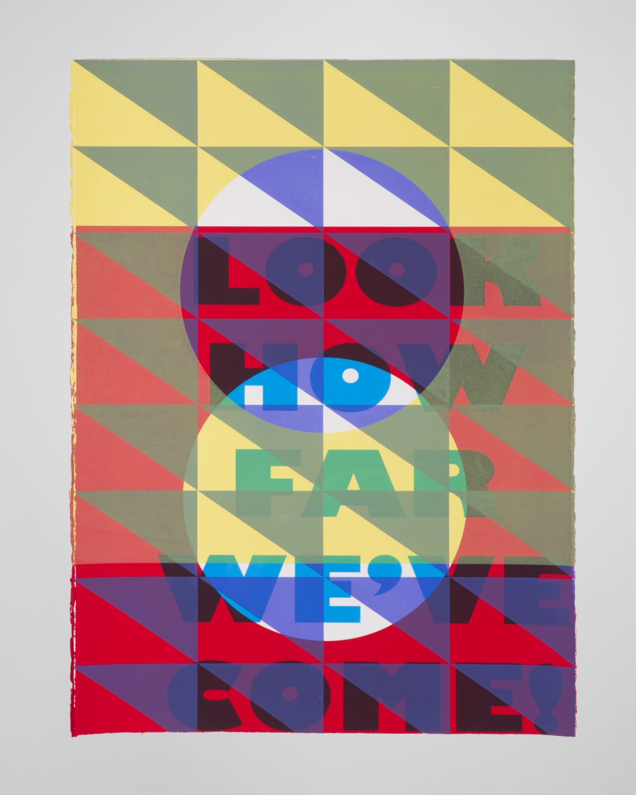 Jeffrey Gibson, LOOK HOW FAR WE’VE COME!, 2016