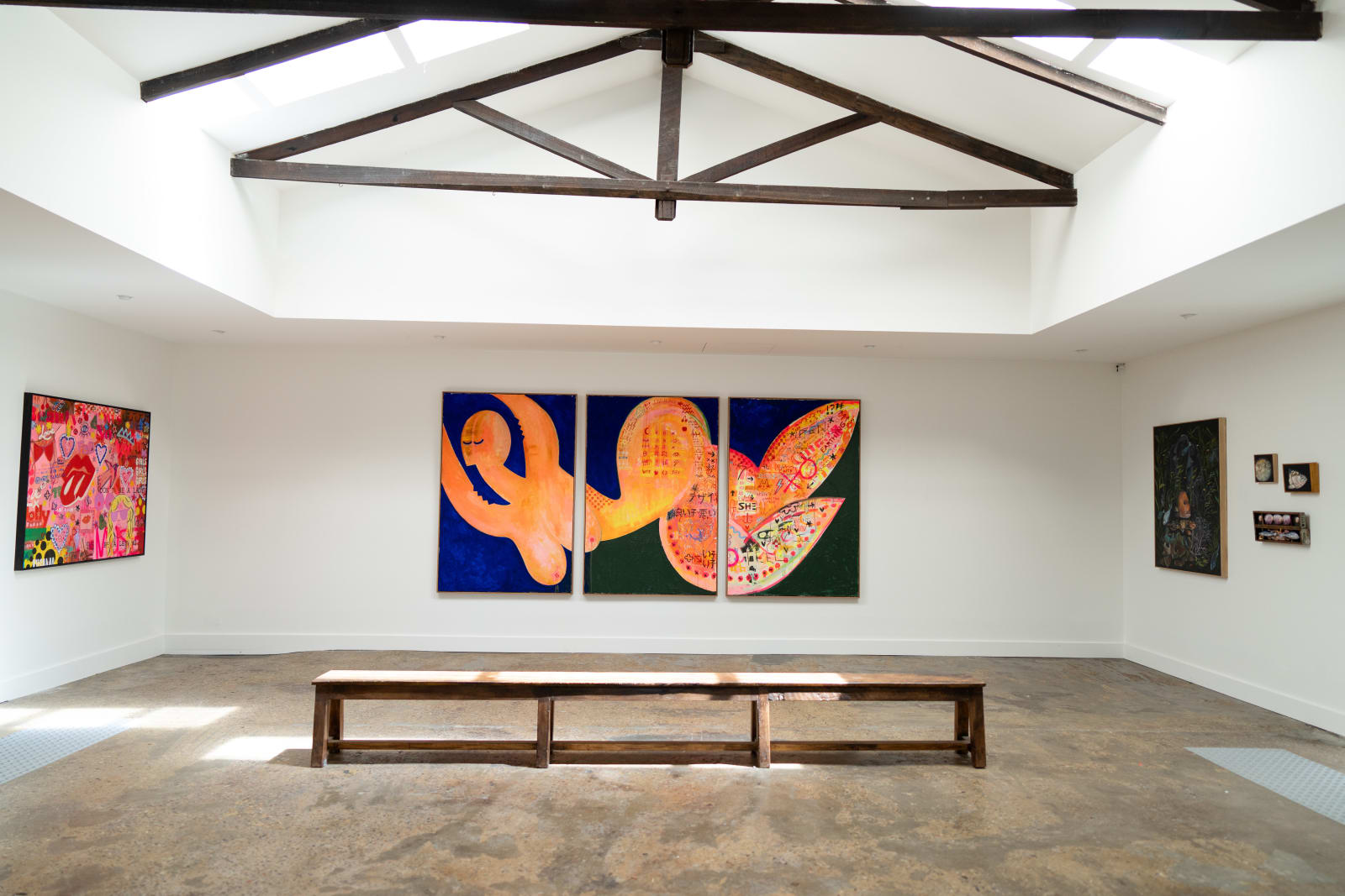 Jackie Green, Ocean Girl (Triptych), 2025