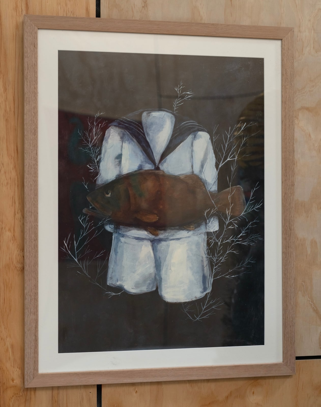 Julie Hamilton, Boy with Fish, 2025