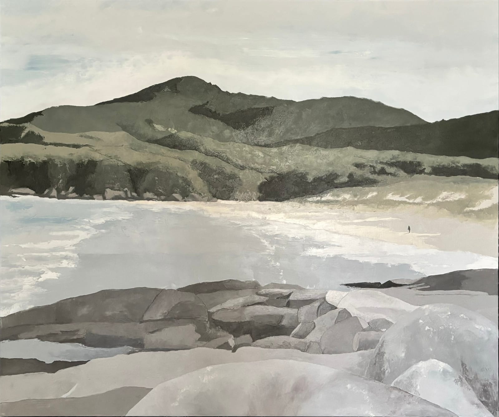 Neil Williams, On foot, Squeaky Beach, 2024