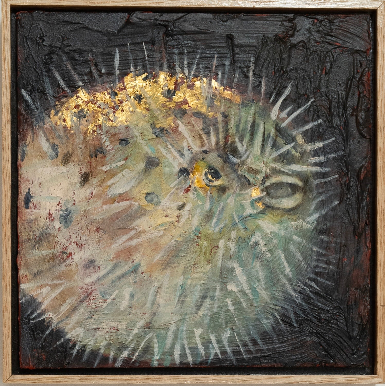Julie Hamilton, Golden Boy (Puffer Fish), 2025