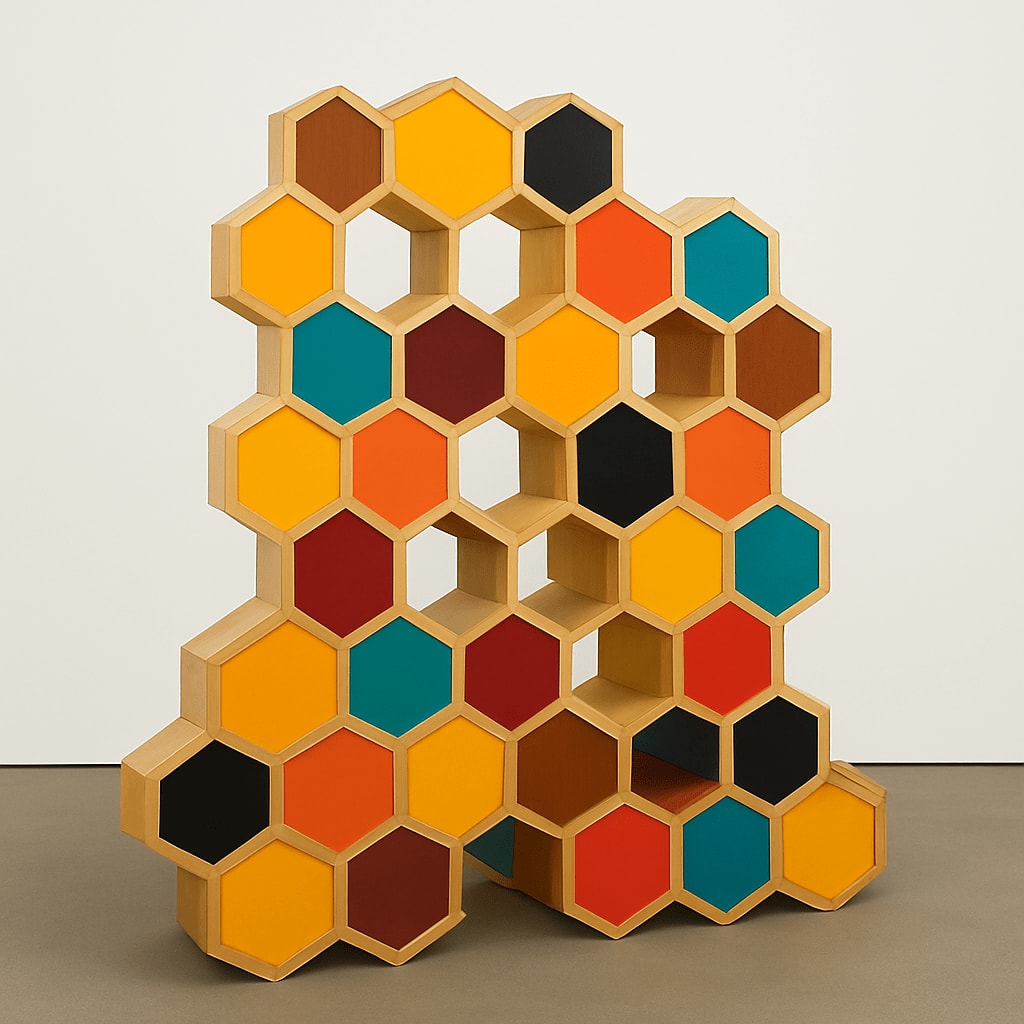 Rob Ventura, Honeycomb Sculpture III, 2025