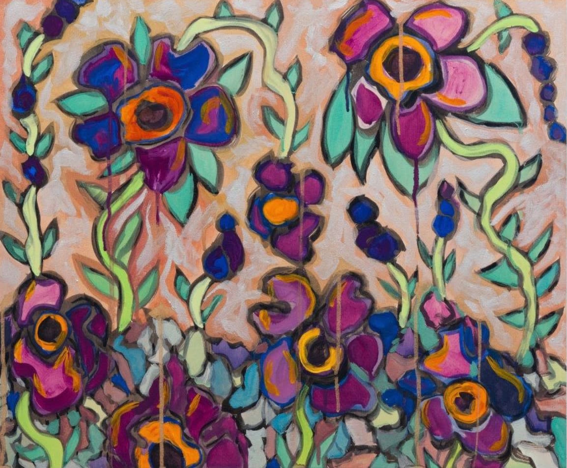 Rob Ventura, Delphinium III, 2024