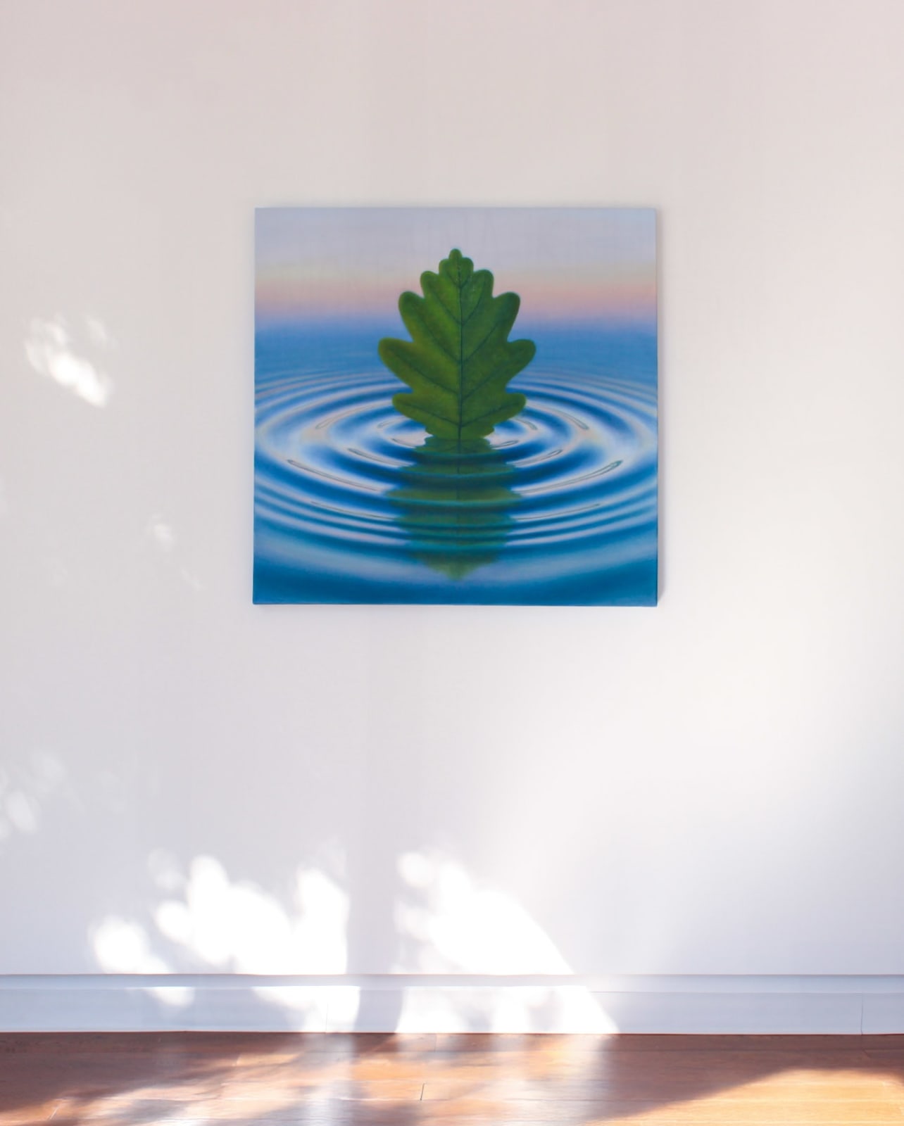 Alexis Herman, Suspended White Oak, 2025