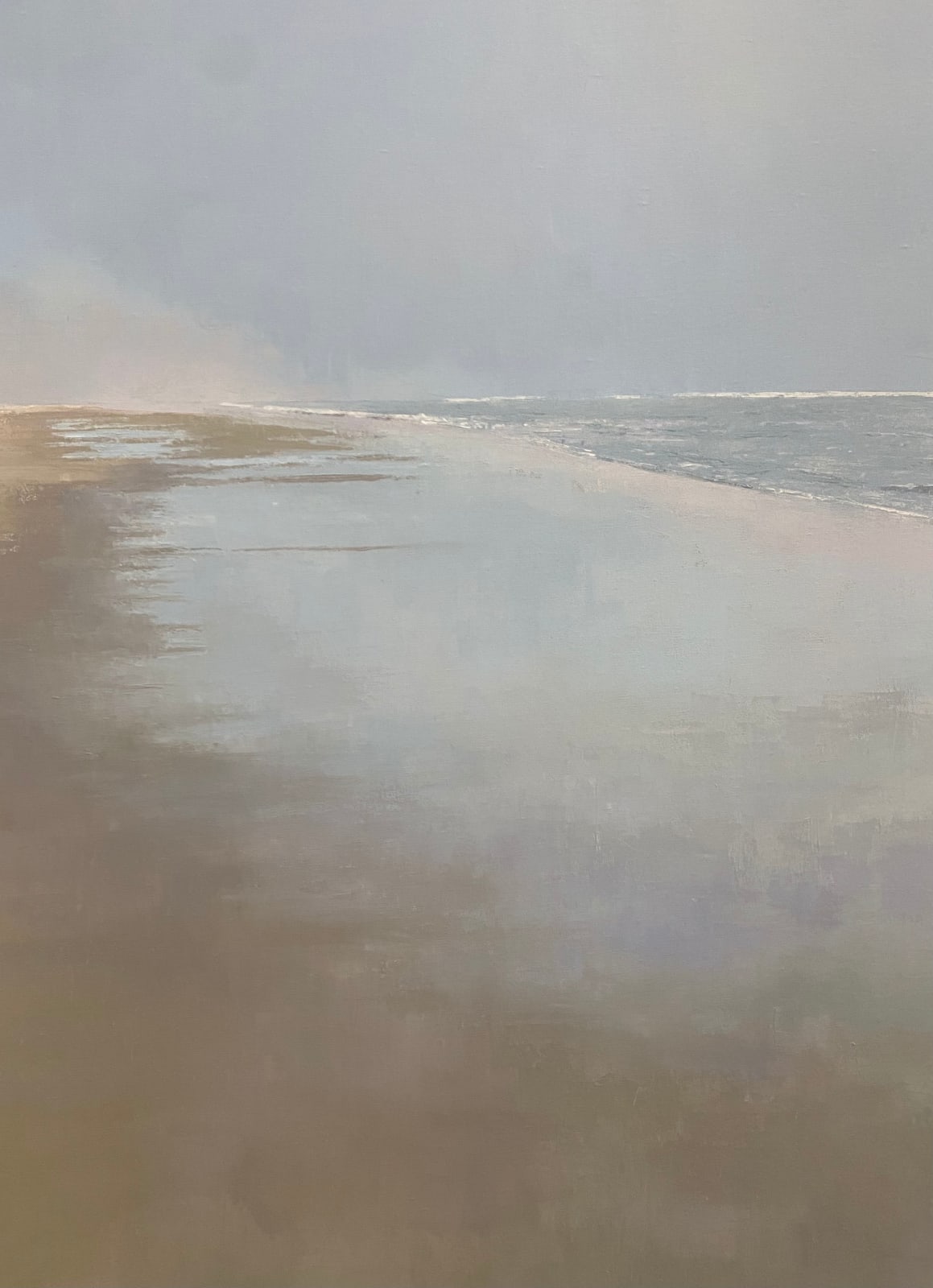 Thomas Sarrantonio, Seascape with Fog, 2022