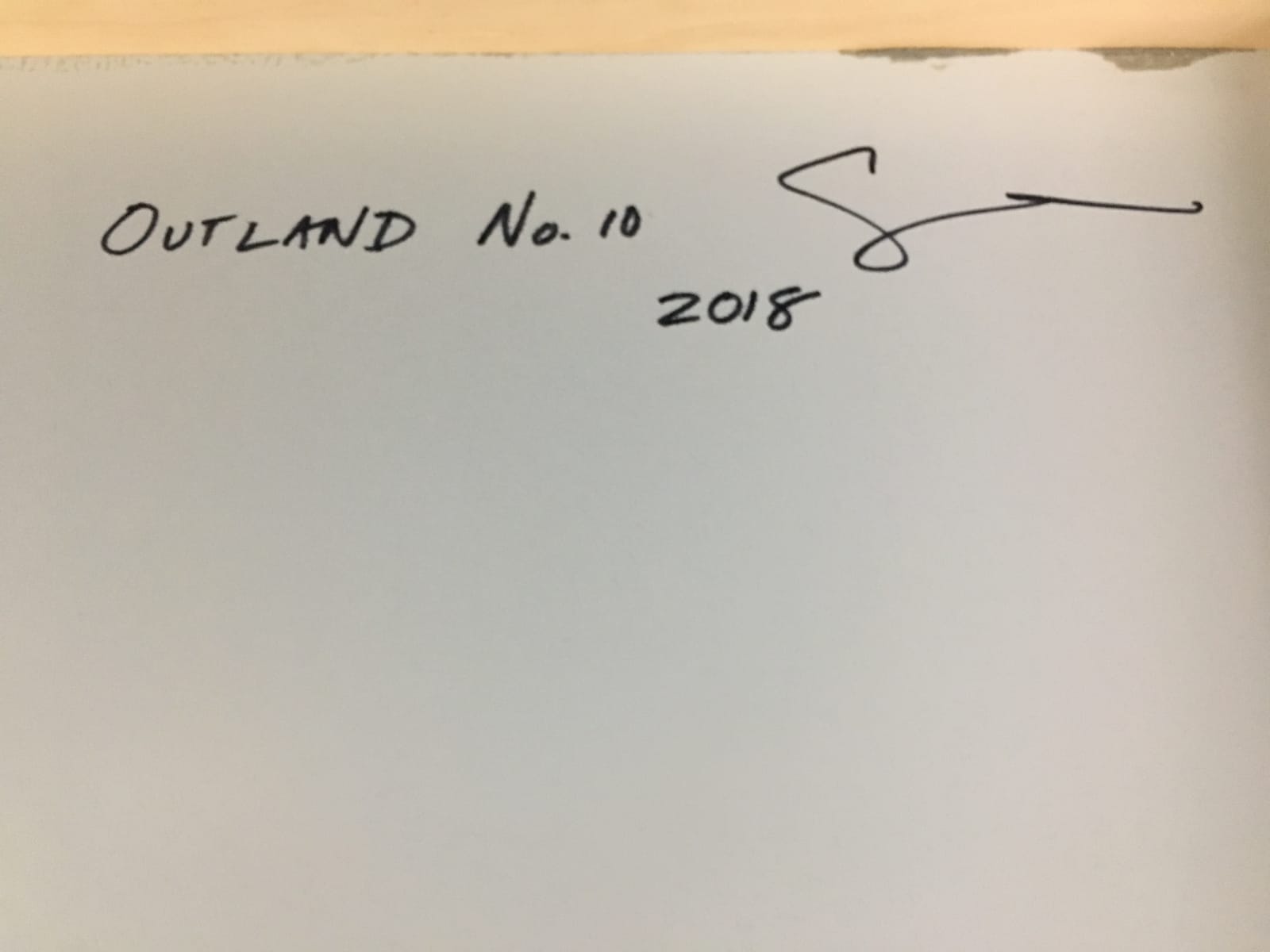 Susan English, Outland no. 10, 2018