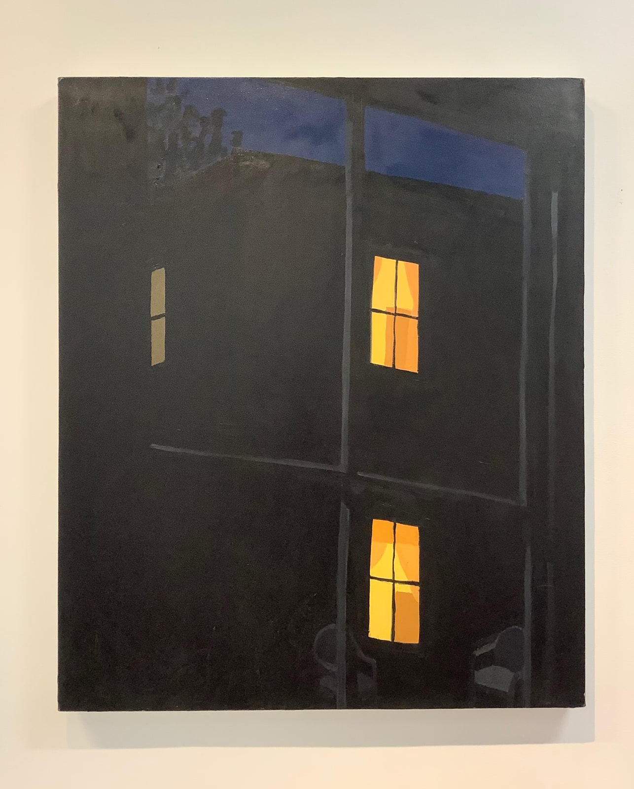 Sophie Treppendahl, Night Window, 27th Street, 2020