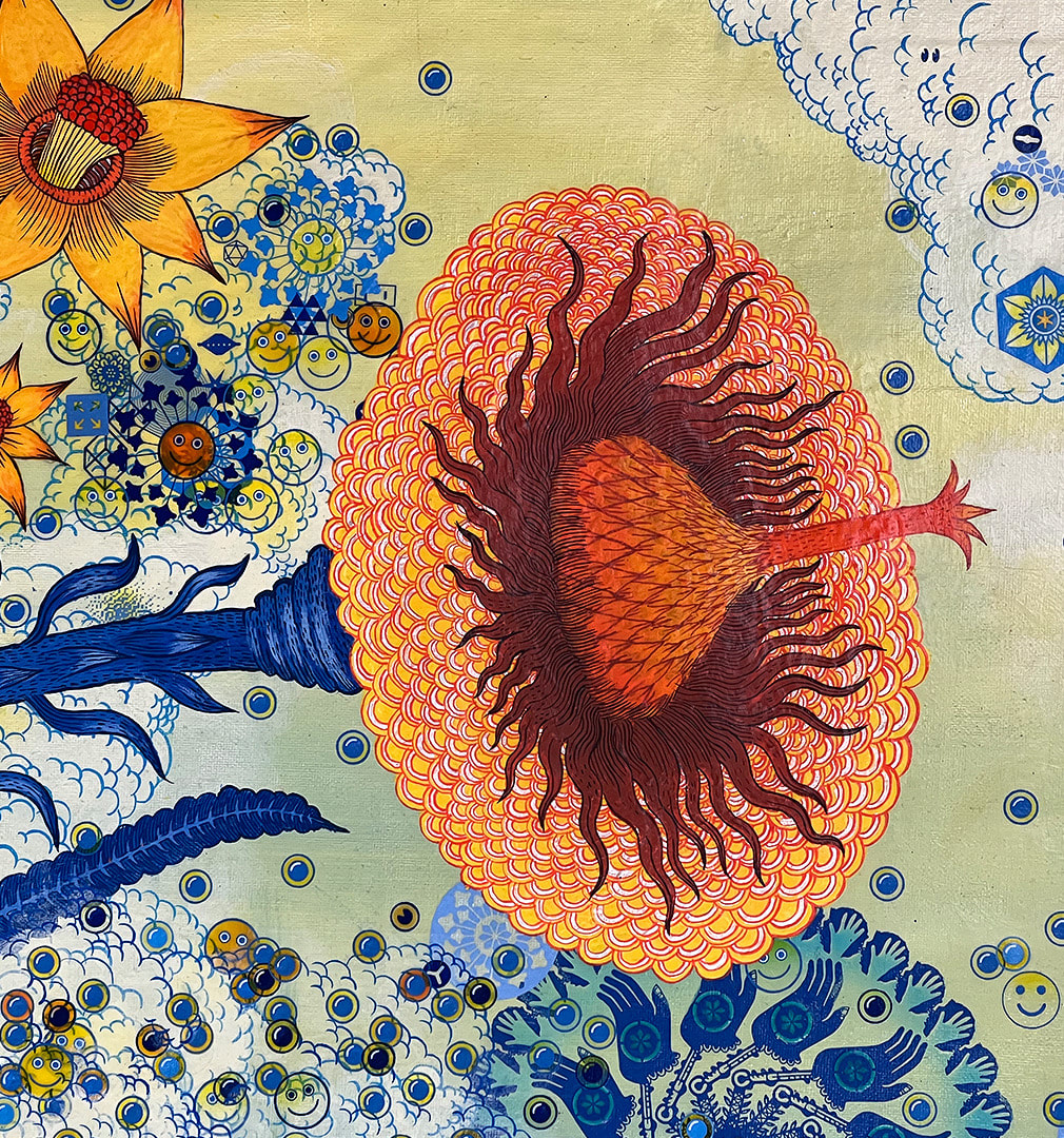 Peter Hamlin, Transmission Flower, 2022