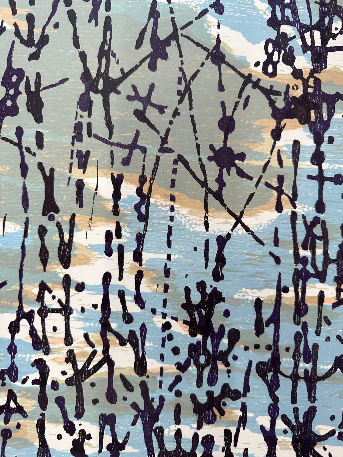 Eve Stockton, Clouds Trees variation 3, 2017
