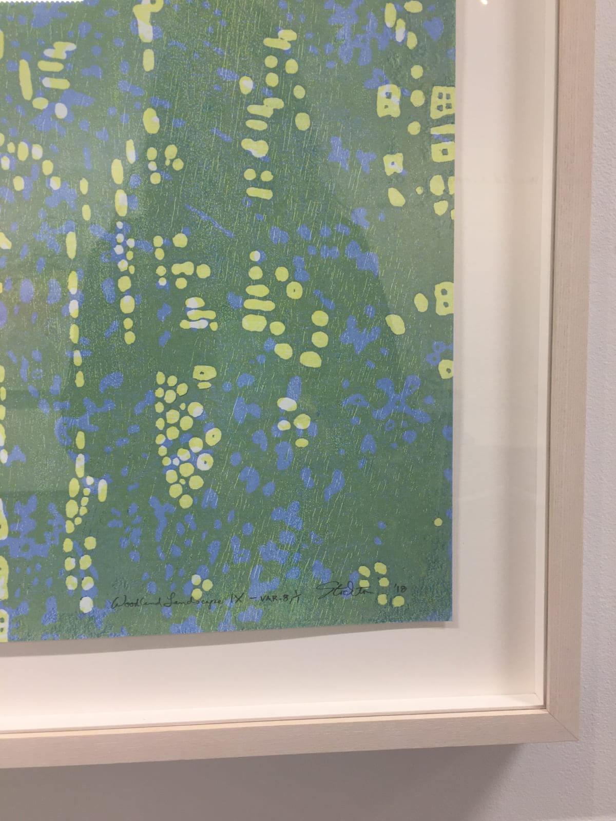 Eve Stockton, Woodland Landscape IX variation 8, 2018