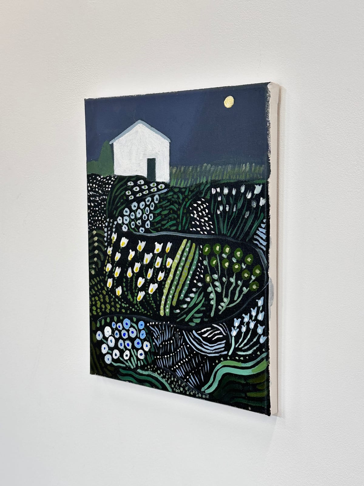 Polly Shindler, Dusk Moon Garden, 2024