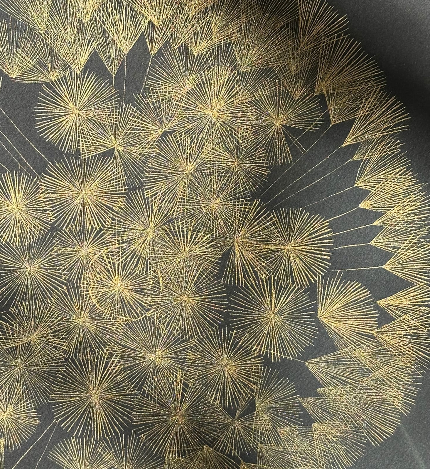 Margot Glass, Large Dandelion 6, 2023