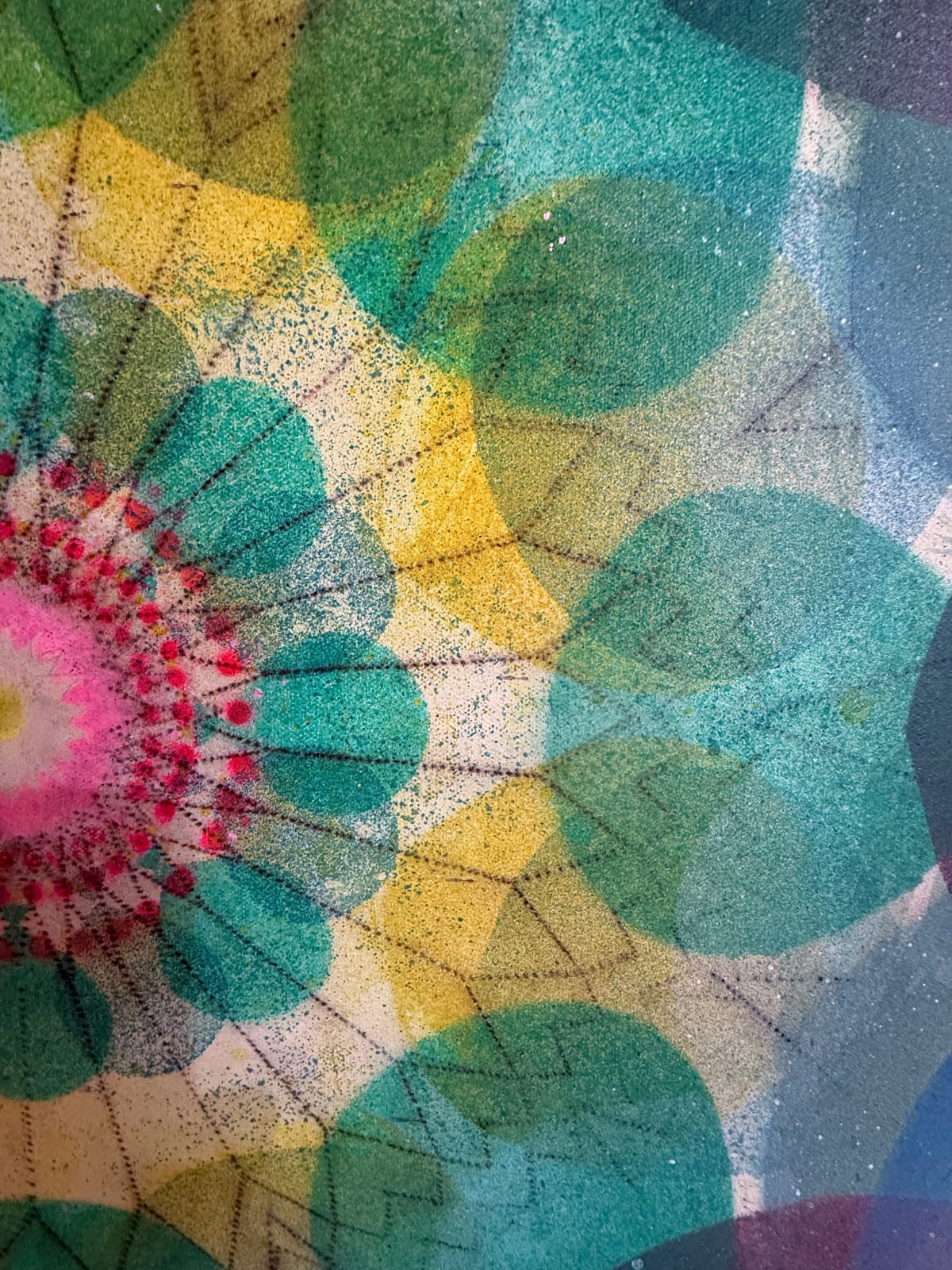 Mary Judge, Kaleidoscope Pop Green Blend, 2025