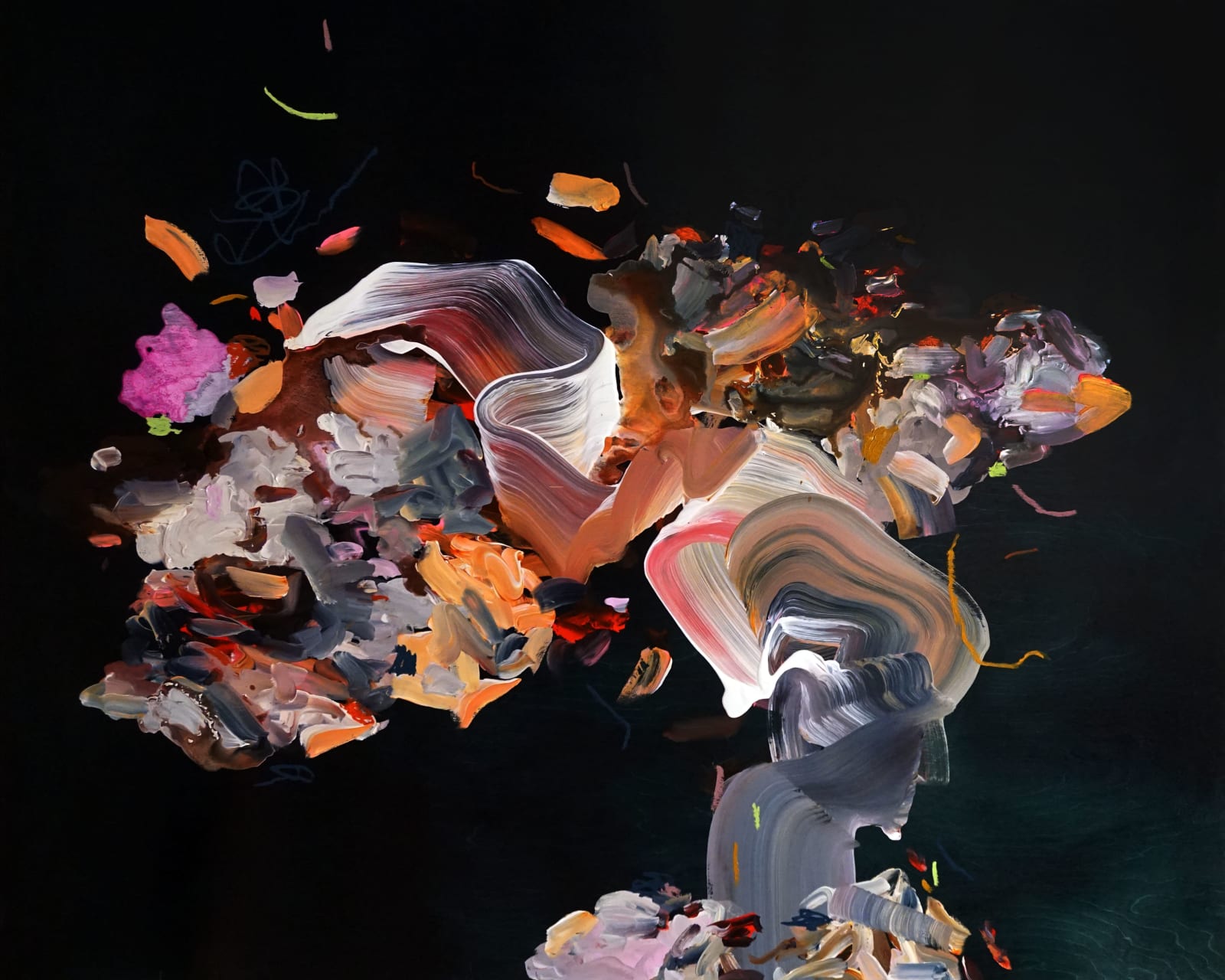 Janna Watson, Swoops Through a River Angle, 2021