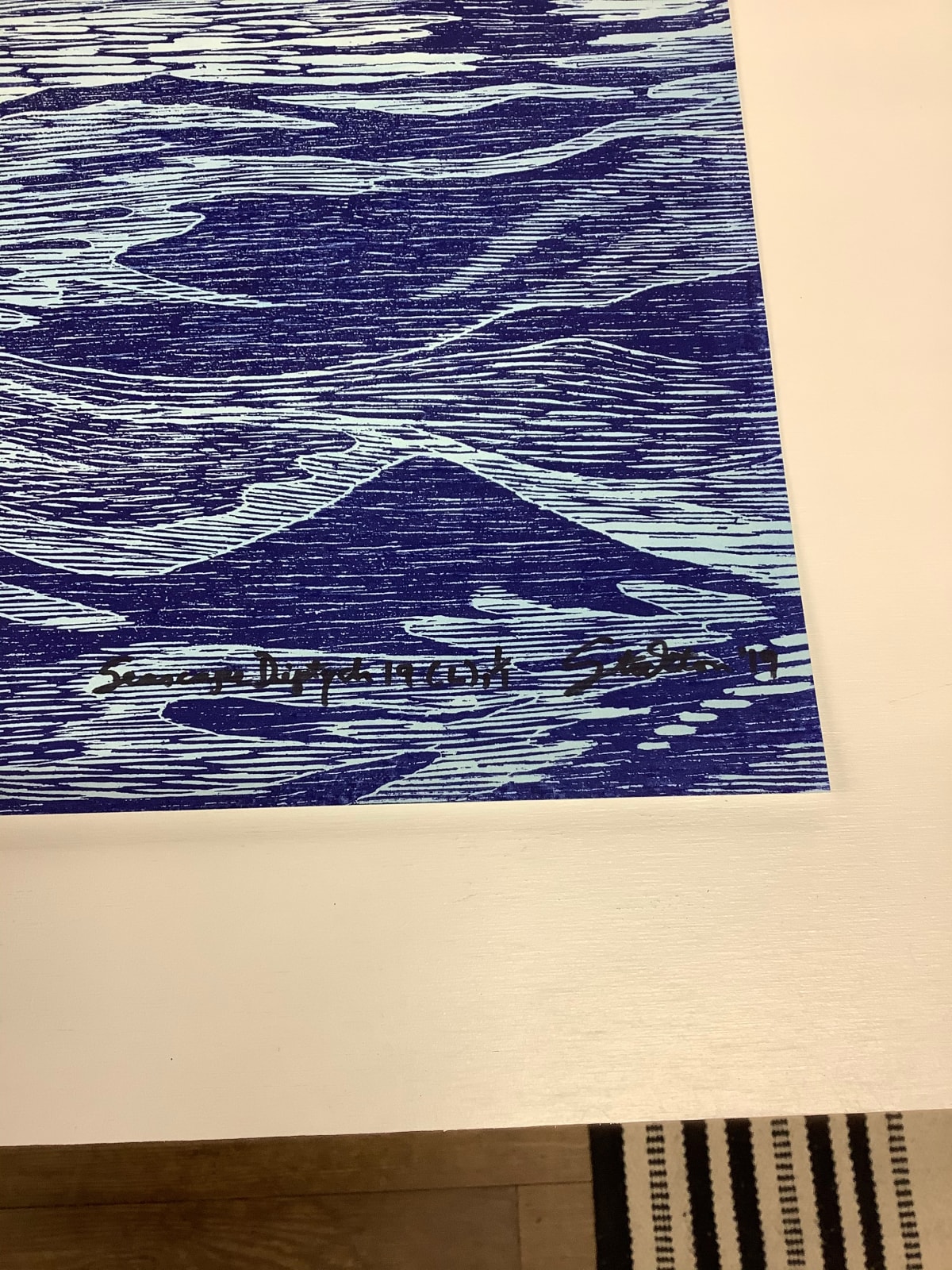 Eve Stockton, Seascape Diptych 19, 2019