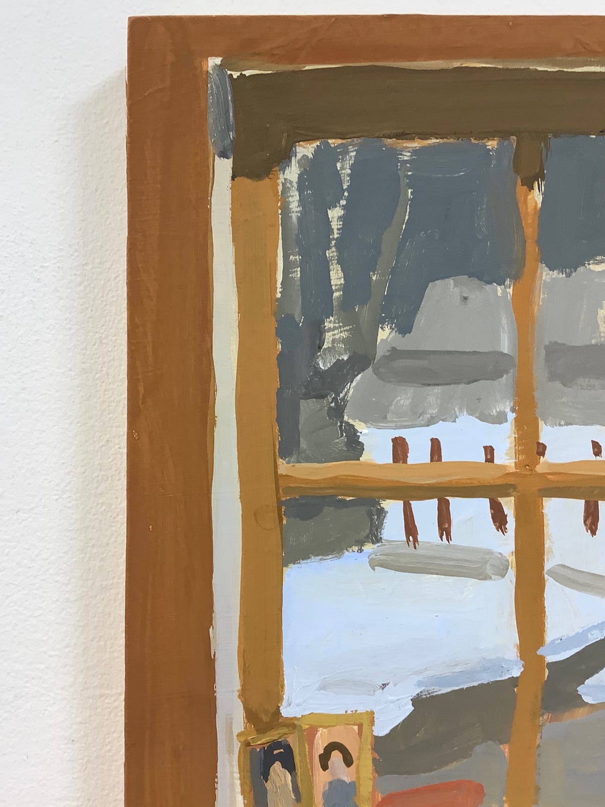Sophie Treppendahl, Wassaic Studio Window, 2019