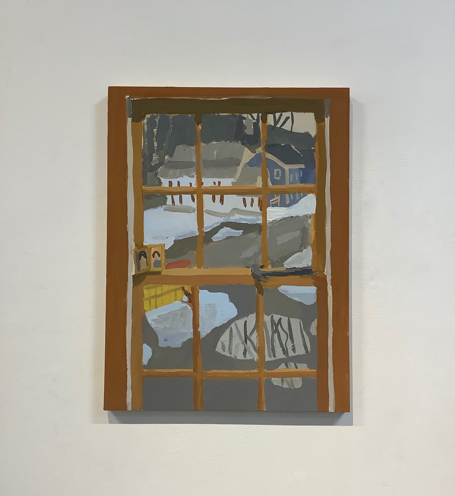 Sophie Treppendahl, Wassaic Studio Window, 2019