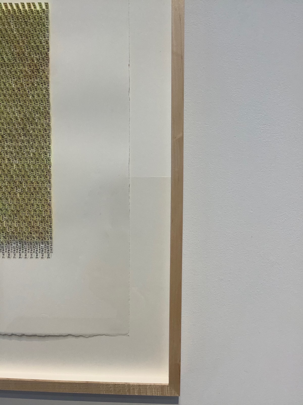 Meg Hitchcock, Paradise, 2019