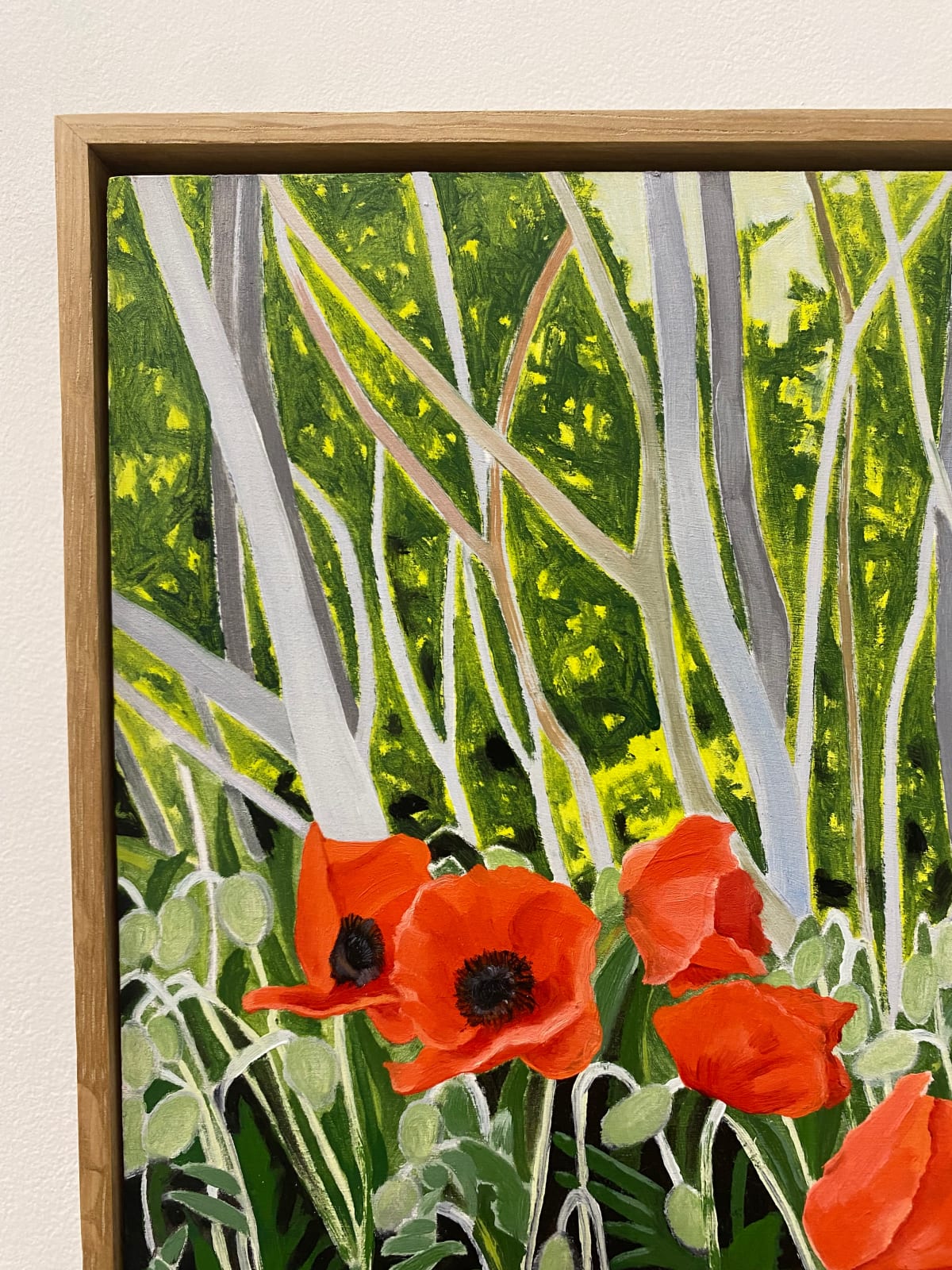 Amanda Acker, Post Office Poppies, 2021