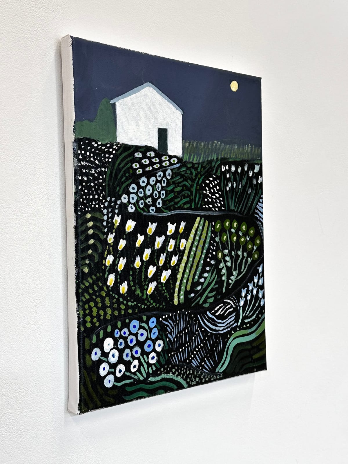 Polly Shindler, Dusk Moon Garden, 2024