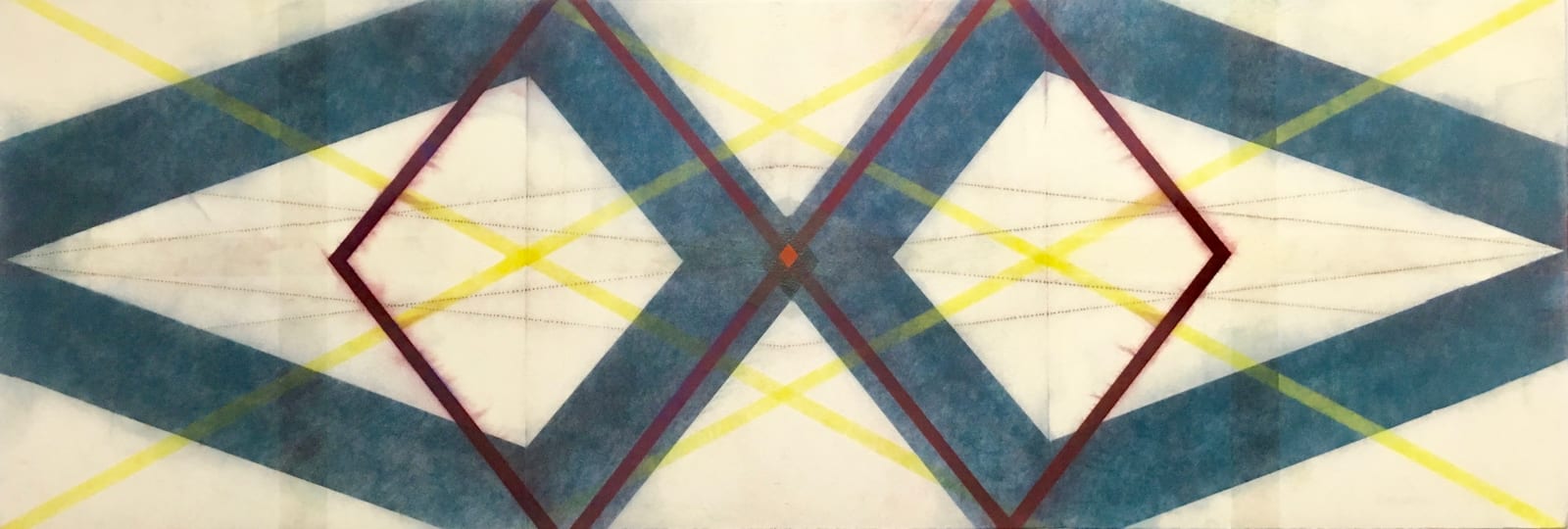 Mary Judge, Color Structure Series, Moss Glass, 2012