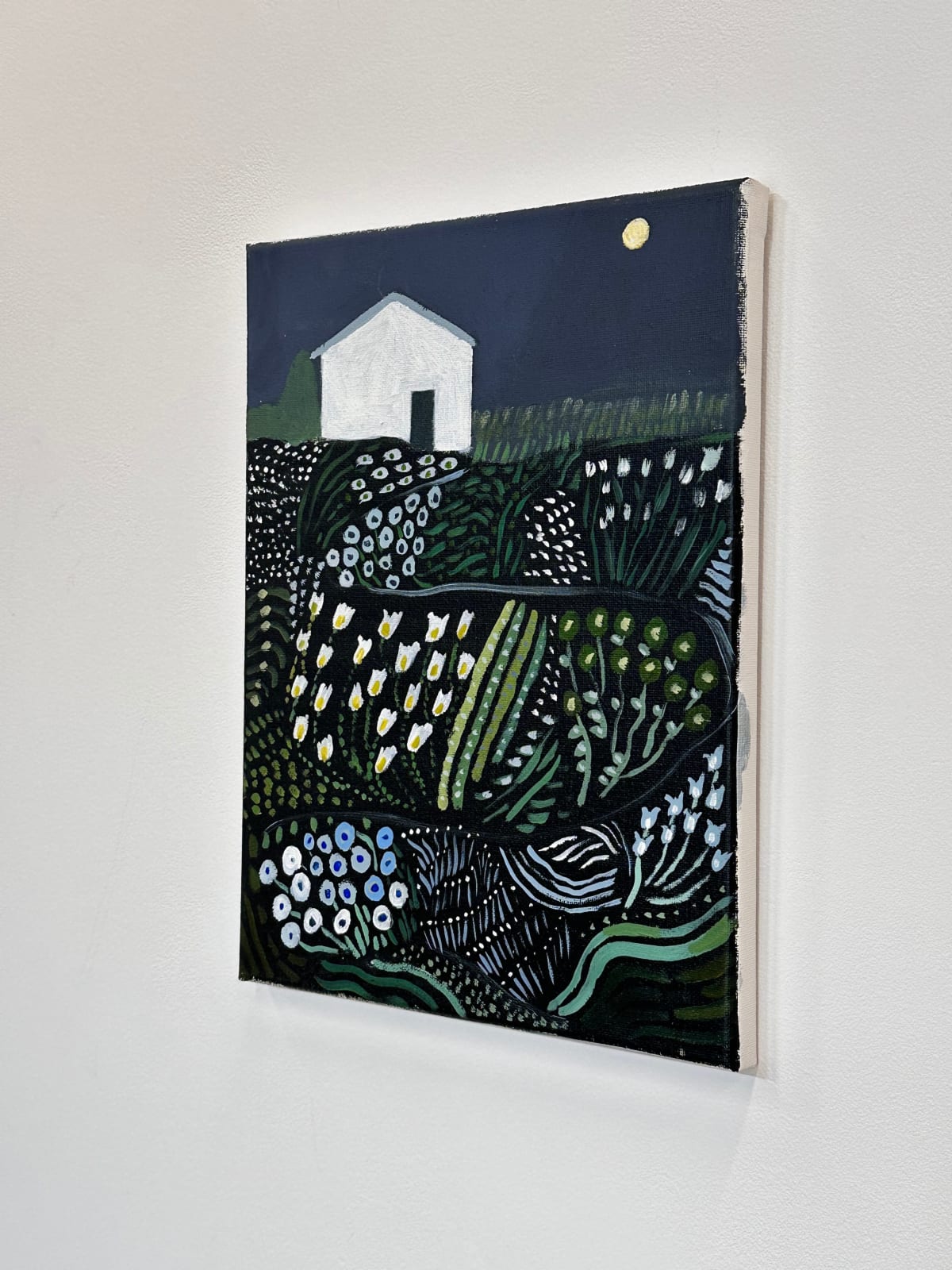 Polly Shindler, Dusk Moon Garden, 2024