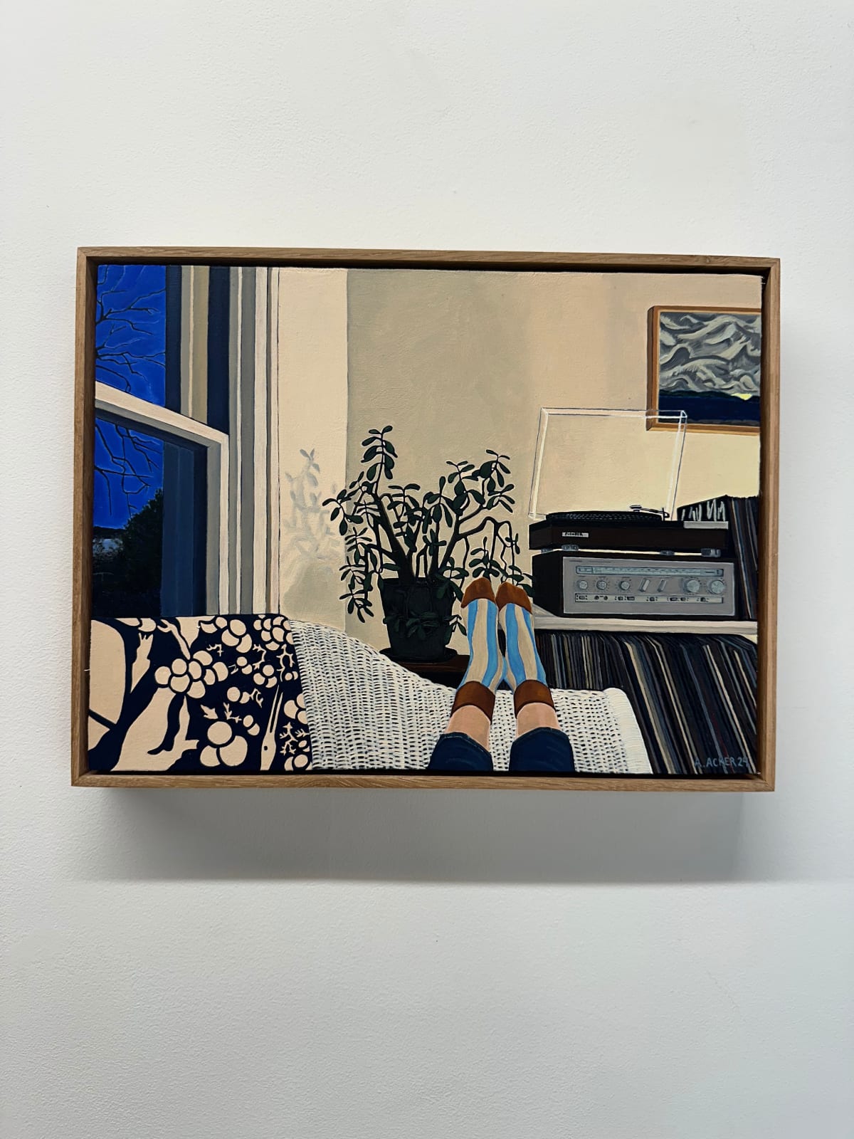 Amanda Acker, Blue Night, 2024