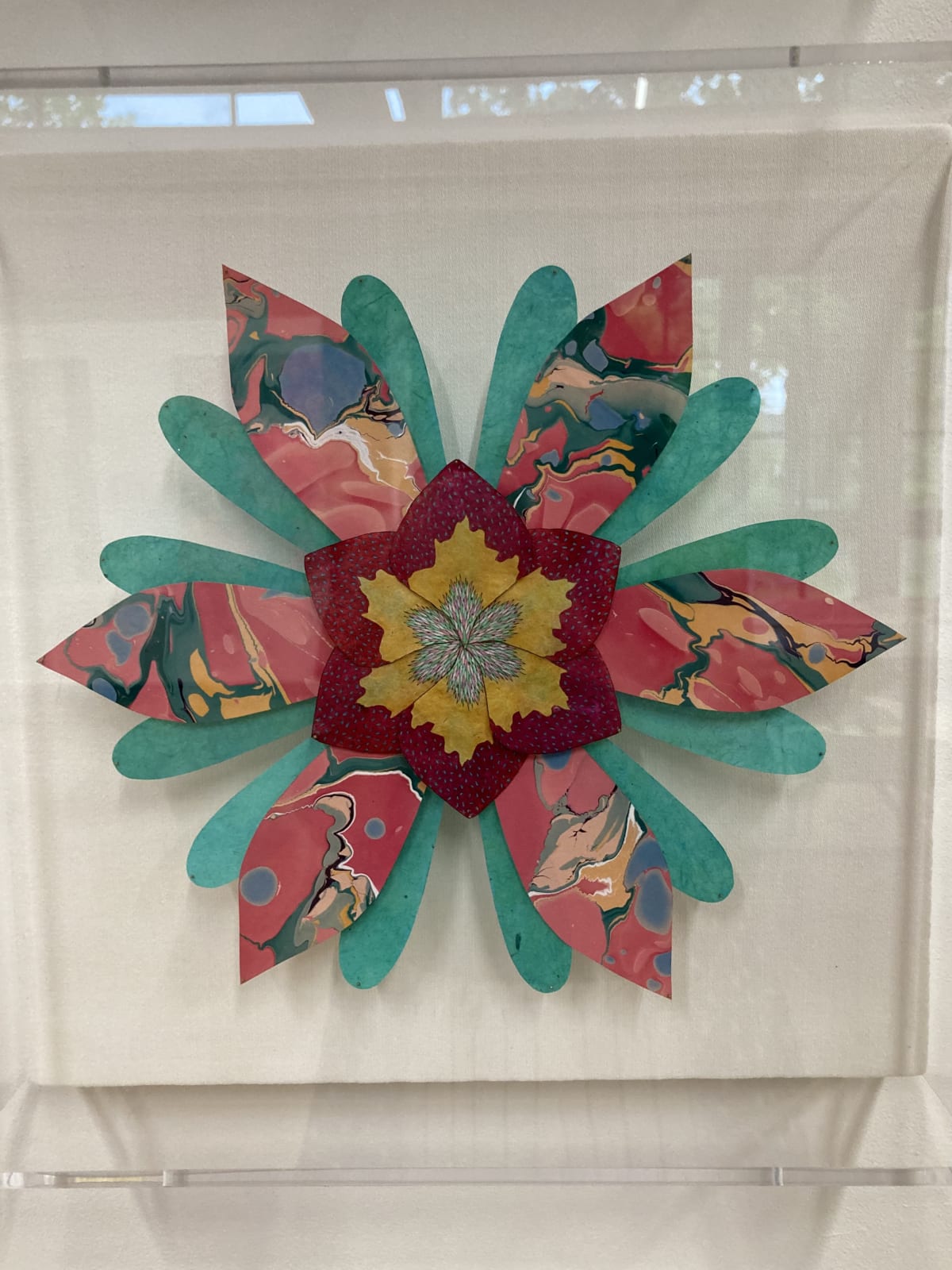 Jill Parisi, Paisleys and Thistles Star Flower, 2021