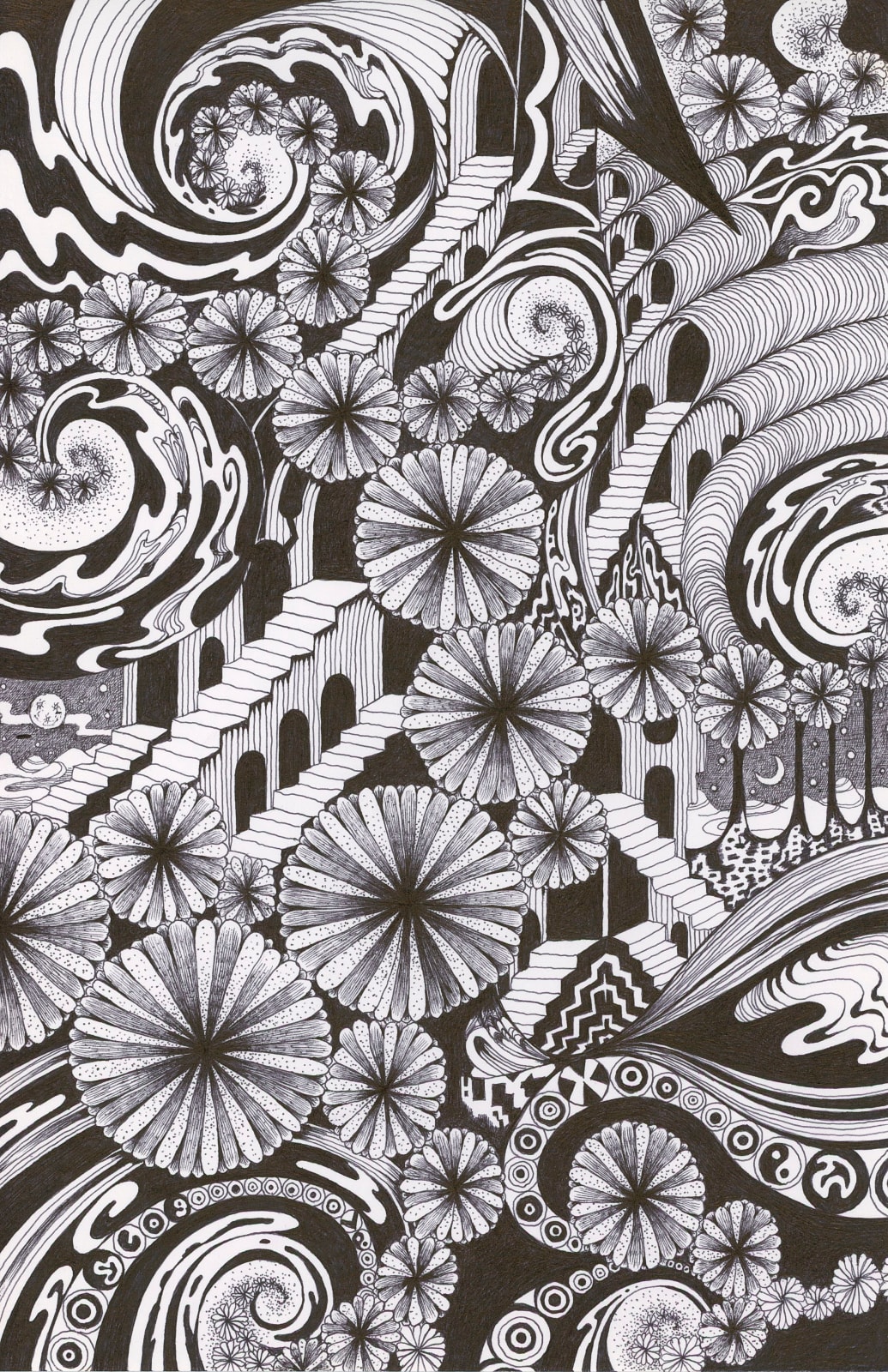 Michiyo Ihara, Soul Flowers #60 "Eternal city", 2024
