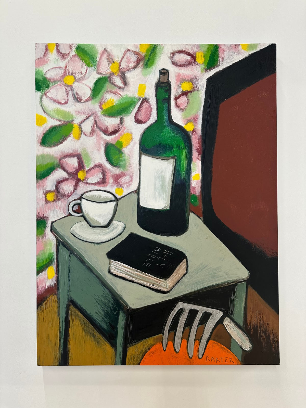 Matt Barter, Wormdigger's Bedside Table, 2024