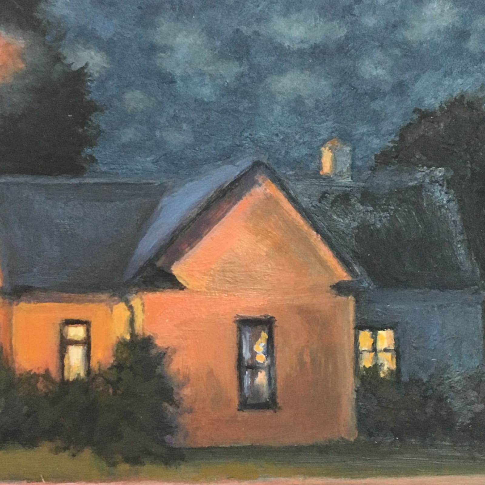 Sally Maca, Altocumulus at Night, 2019
