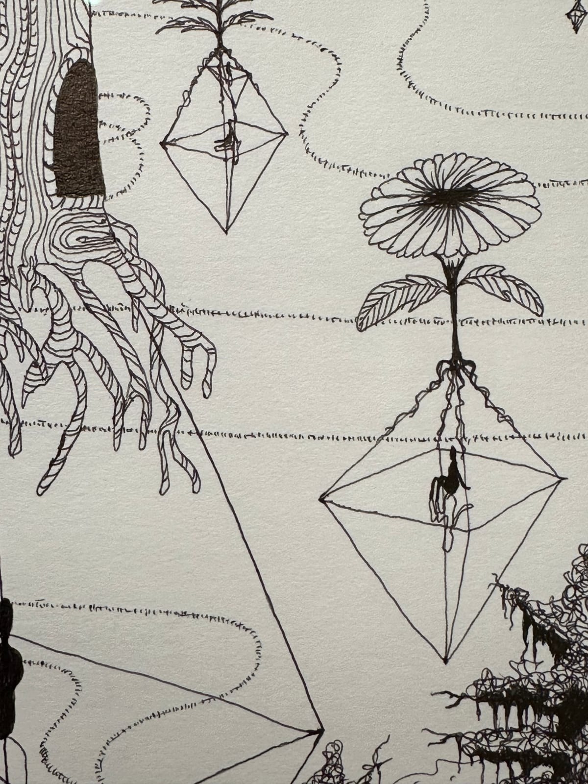 Michiyo Ihara, Soul Flowers #26 "My axis", 2024