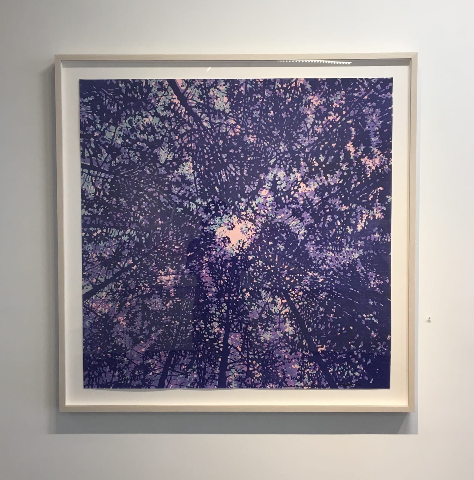Eve Stockton, Woodland Skyscape variation 94, 2018