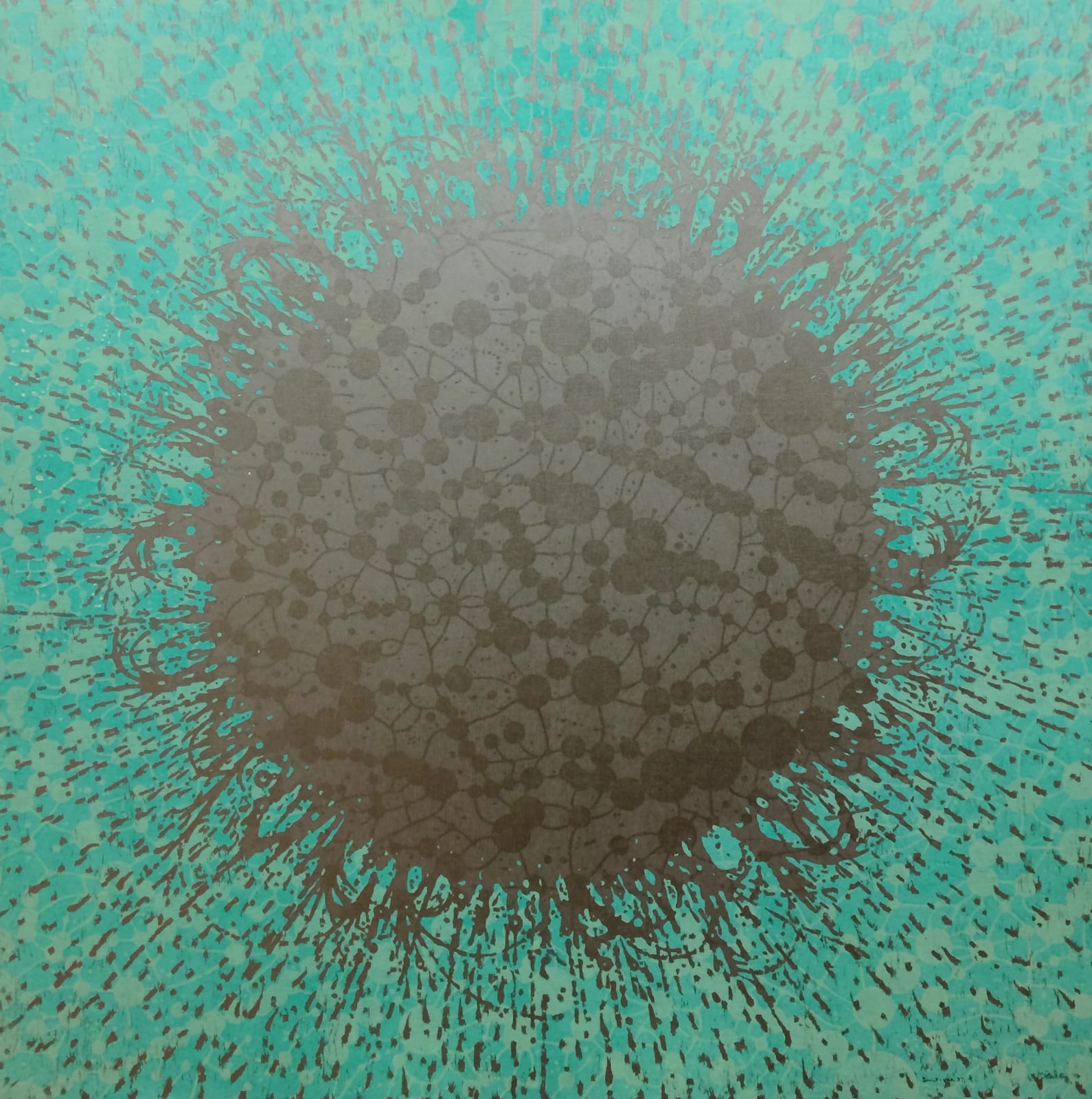 Eve Stockton, Burst variation 37, 2016