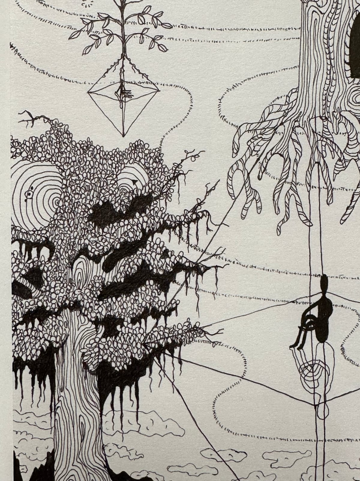 Michiyo Ihara, Soul Flowers #26 "My axis", 2024