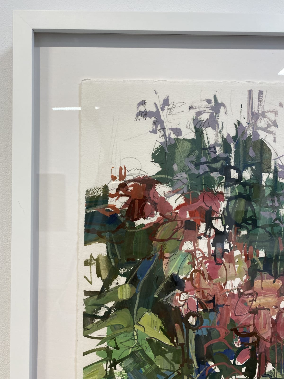 Francis Sills, Red Flowers, 2014