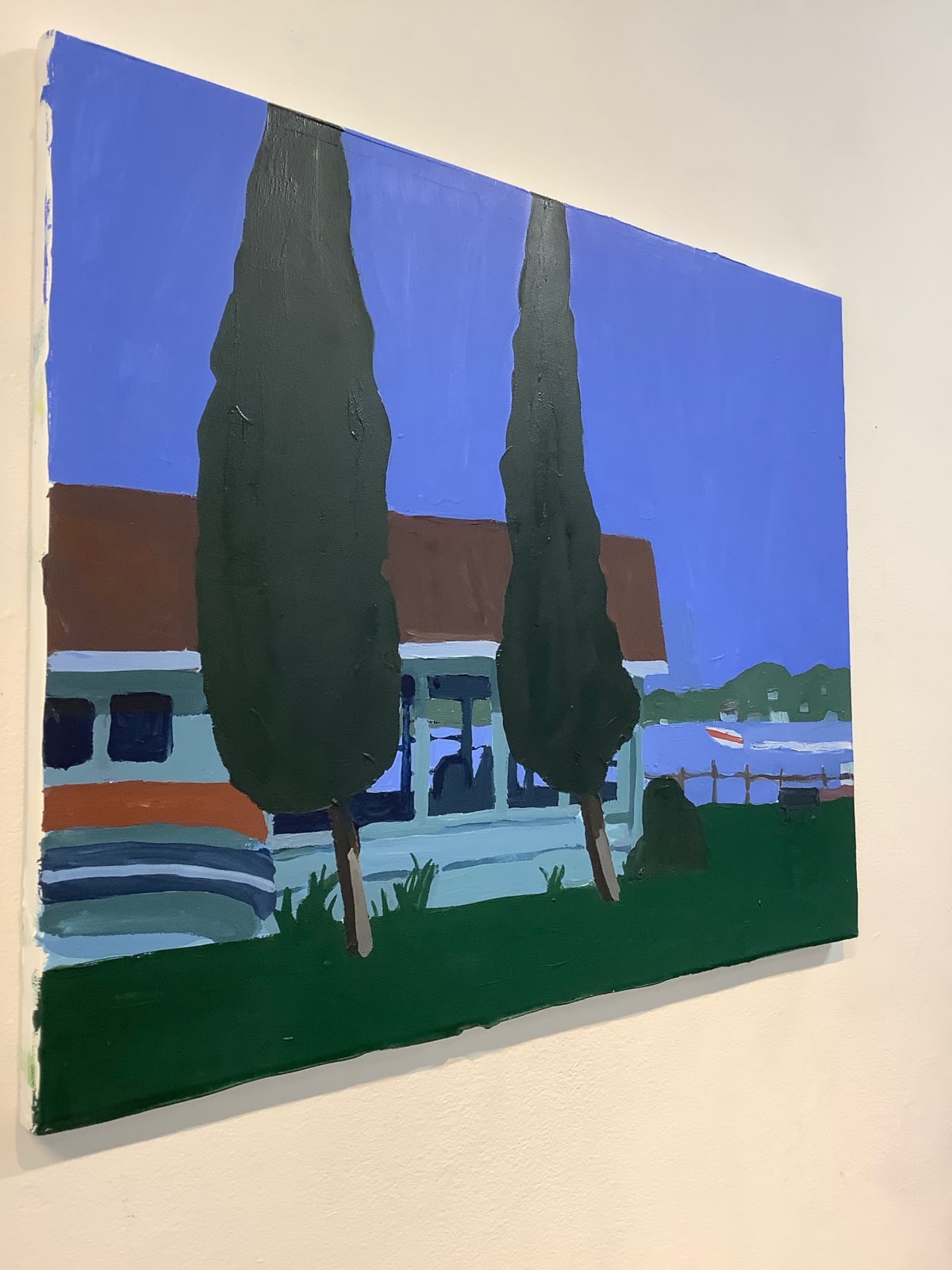 Sophie Treppendahl, Boat House in Onekama, 2019