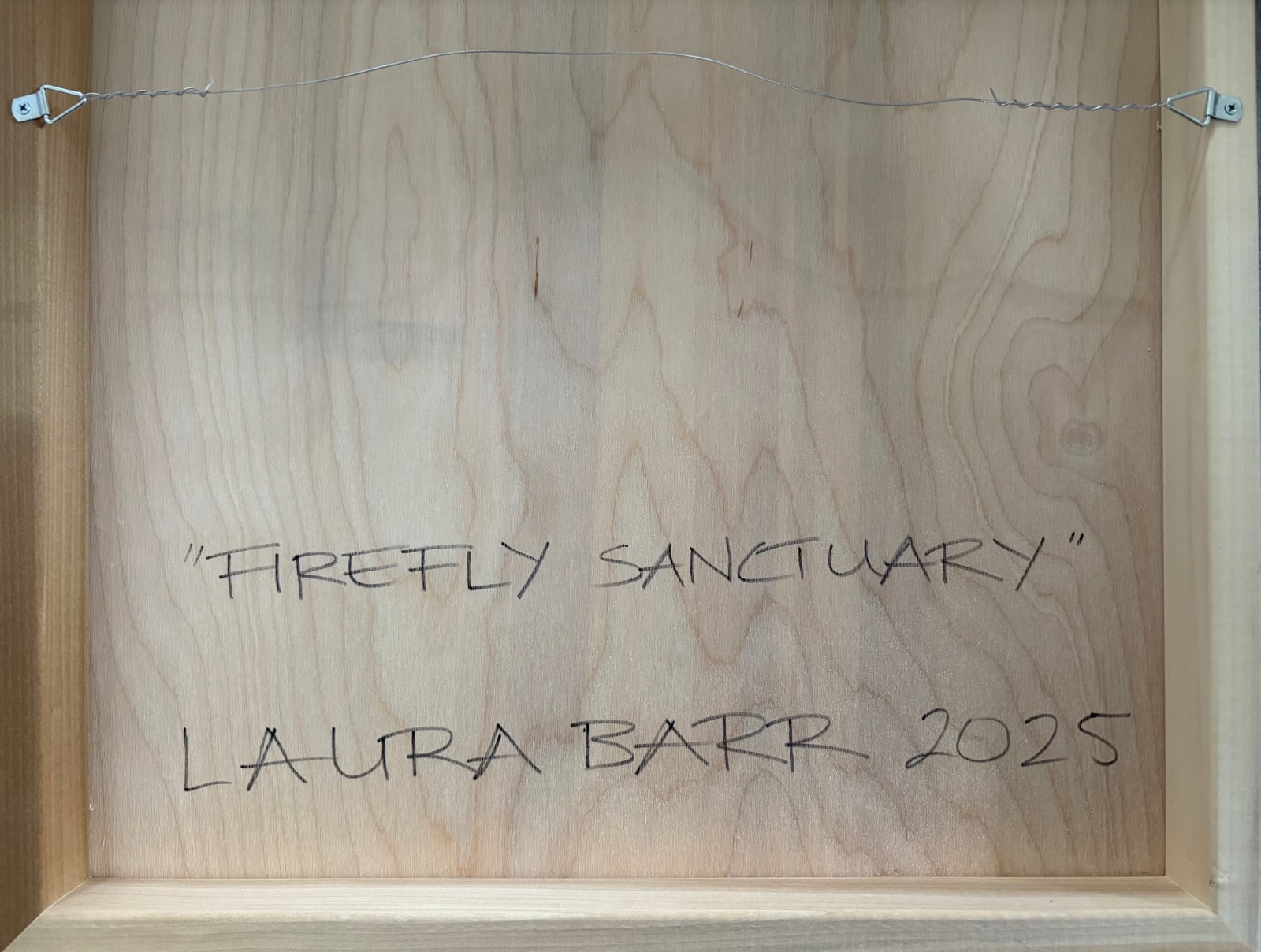 Laura Barr, Firefly Sanctuary, 2025