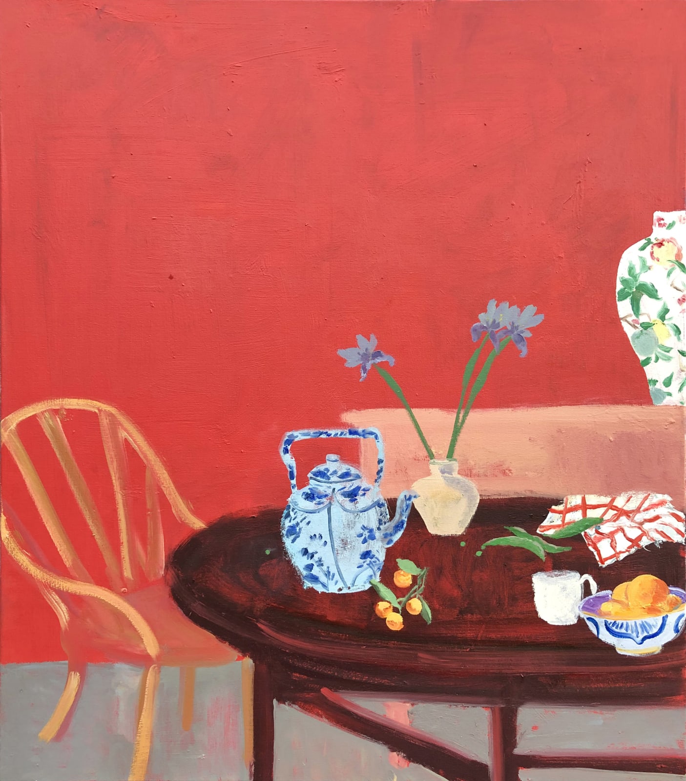 Melanie Parke, The Red Salon, 2021