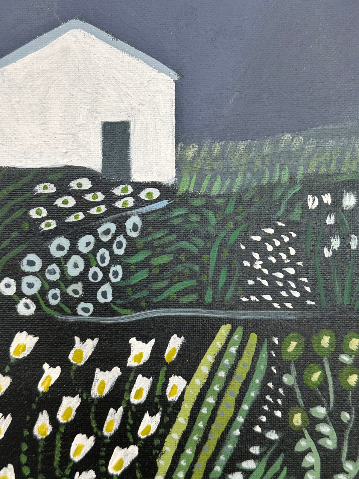 Polly Shindler, Dusk Moon Garden, 2024